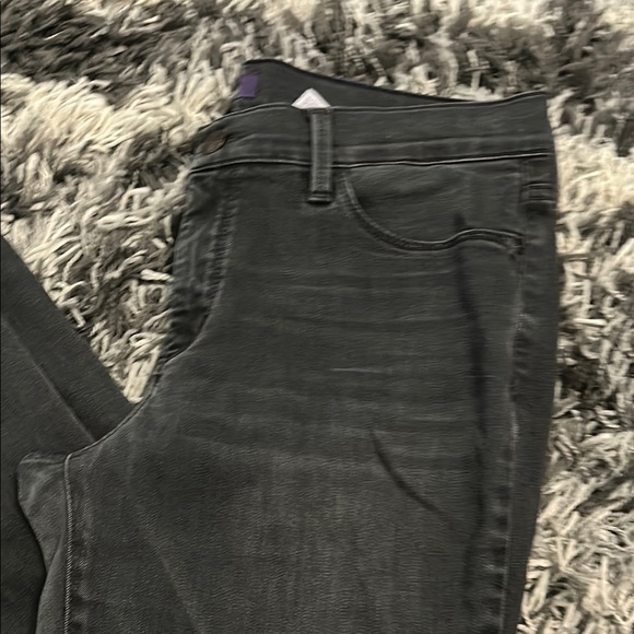 NYDJ Gray Straight Leg Jeans with Smooth Finish - Picture 4 of 8